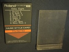 Roland card easy eight 10 TN sci-10 music style card style data rom