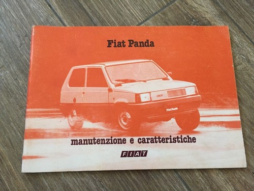 Fiat panda 1979 manuale - panda,