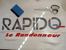 Adesivo per camper rapido le