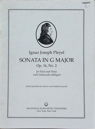 Pleyel sonata in sol - i.j.pleyel,