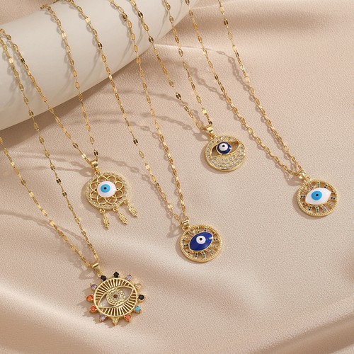 Collana donna rame smalto