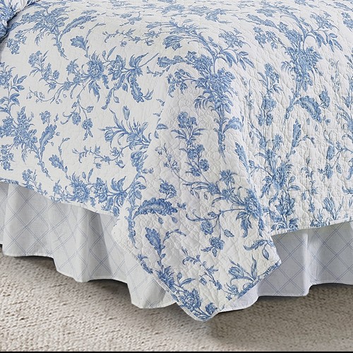 Gonna letto matrimoniale - , blu
