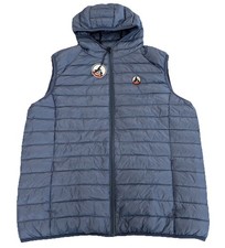Gilet piumino con cappuccio