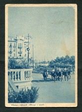 er323 CARTOLINA RIMINI GRANDE ALBERGO E AIUOLE 1941++++