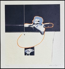 David Lynch Litografia "testa