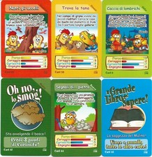 LE CARTE NATURA - AMICI DEL MULINO - 6 carte.