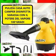 Pulitore a Vapore 8 in 1 Igienizza Disinfetta Pulisce Steam Cleaner - Accessori