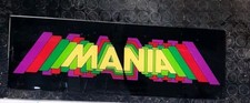  Marques Plaxglas cabinato Arcade anni 80 "Mania"