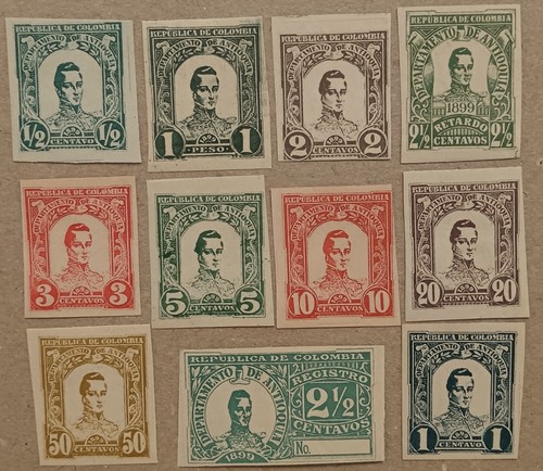Vintage columbian stamps late - columbian,