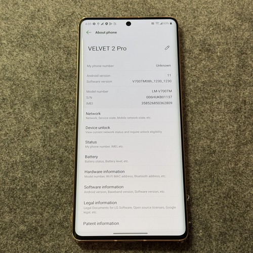 Velvet pro lg - 2, rainbow