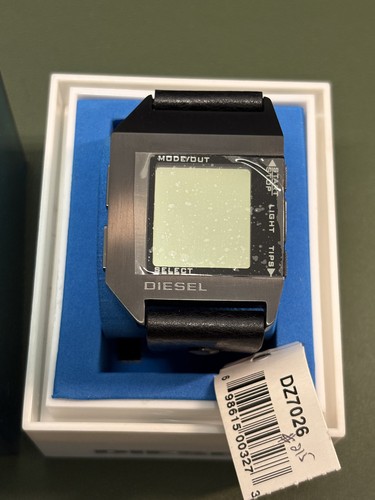 Orologio digitale diesel nero