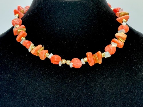 Collana vintage corallo - collana, look