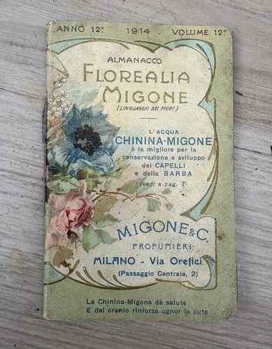Antico almanacco florealia - almanacco,