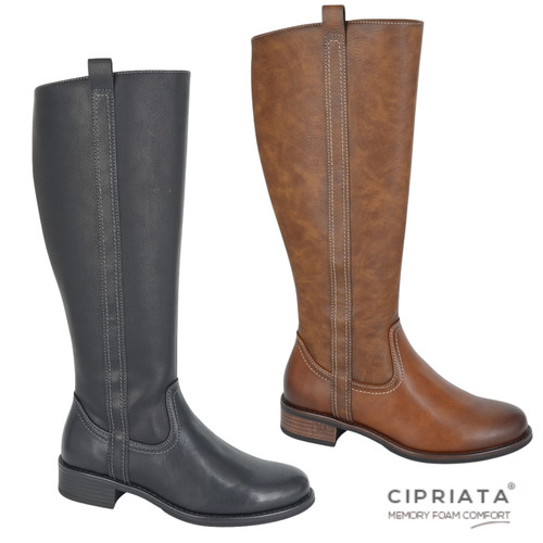 Stivali donna cipriata gamba - stivali,