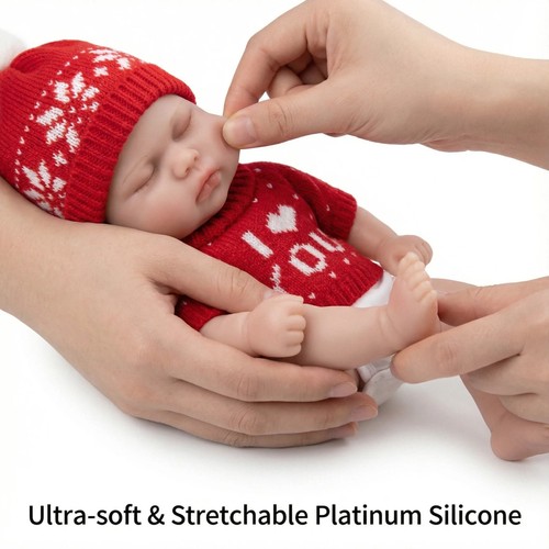 Bambola neonato silicone corpo
