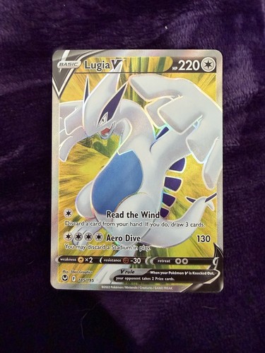 Pokémon tcg lugia alt art - tcg,