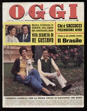 OGGI 24/1976 RIO DE JANEIRO SAO PAULO DANIELA GOGGI FRANCO BASAGLIA SACCUCCI 
