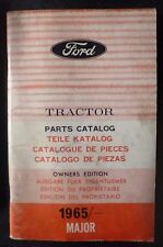 Ford trattore major 1965 lista