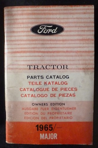 Ford trattore major 1965 - , lista