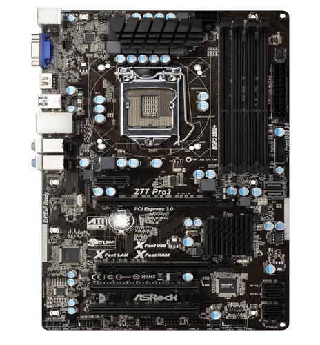 Per asrock z77 - pro3, lga1155