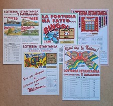 lot of 5 instant lottery