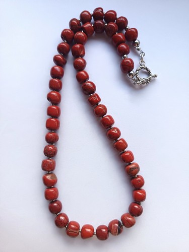 Collana artigianale con pietre - collana,