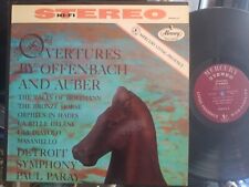Overtures By Offenbach And Auber Mercury Records SR90215 Mercury Living Presence