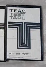 NASTRO DI PROVA NUOVO ORIGINALE TEAC MTT-501 RIFERIMENTO TIPO C-60