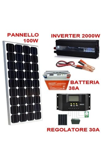 Kit fotovoltaico pwm - fotovoltaico,