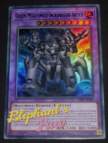 Yugioh golem megatonico - -,