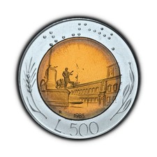 ITALIA. 1985, 500 Lire -