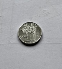 moneta da 100 lire piccola -
