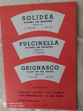 PASQUALE CARLONE - I. BELLAN "SOLIDEA" - "PULCINELLA" - "GRIGNASCO" - ED. CARLON