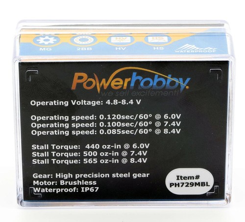 Powerhobby 729mbl alta coppia - 729mbl,