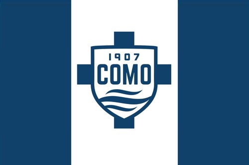 Bandiera calcio como 1907 - bandiera,