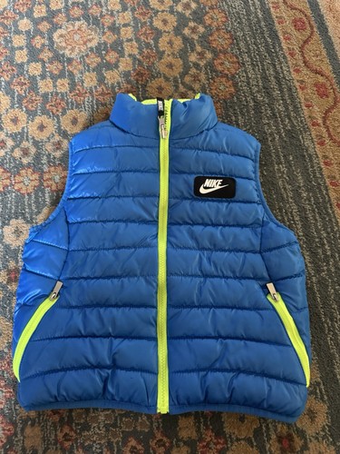 Giubbotto reversibile nike blu - giubbotto,