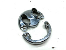 CARENA COVER CORNICE CROMATA PIASTRA FORCELLA HONDA PCX 125 2009-2013 ORIGINALE