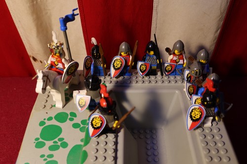 Lotto vintage lego - lego, castello