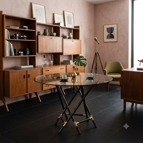 Tavolo vintage legno - legno, effetto