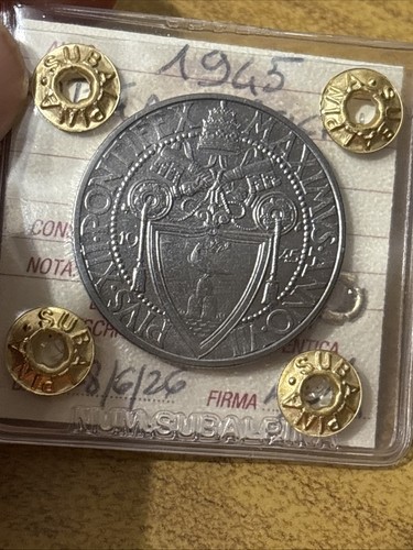 Moneta vaticano papa pio xii - vaticano,