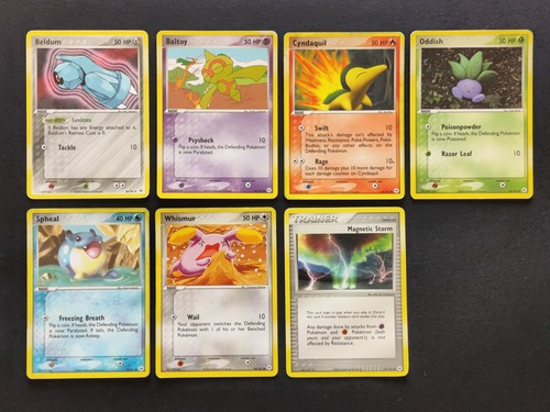 Lotto carte pokemon ex - 7,