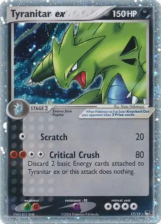 Tyranitar 17 pokemon - 17/17,