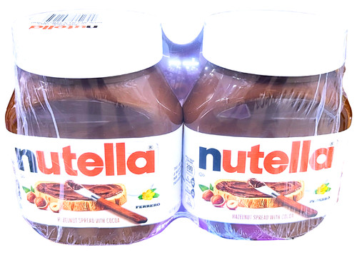 Nutella hazelnut spread - nutella, with