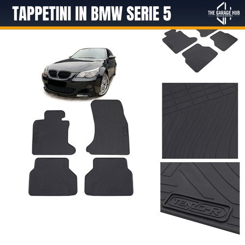 Tappetini gomma neri - tappetini,