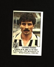 Figurina Calciatori Edis 1984/85 - Favero Juventus # 116