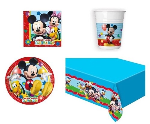 Set feste compleanno topolino - set,