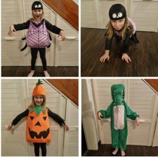 Costume bambino ragno zucca