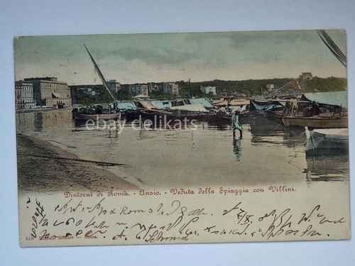 Anzio veduta spiaggia villini - spiaggia,