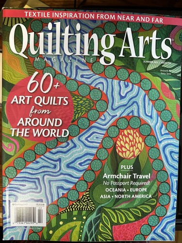 Quilting arts summer 2022 - quilting,
