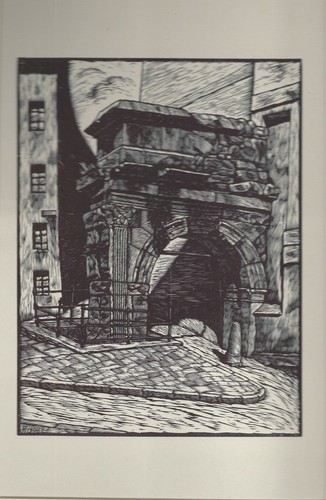 Arco riccardo xilografia - arco,